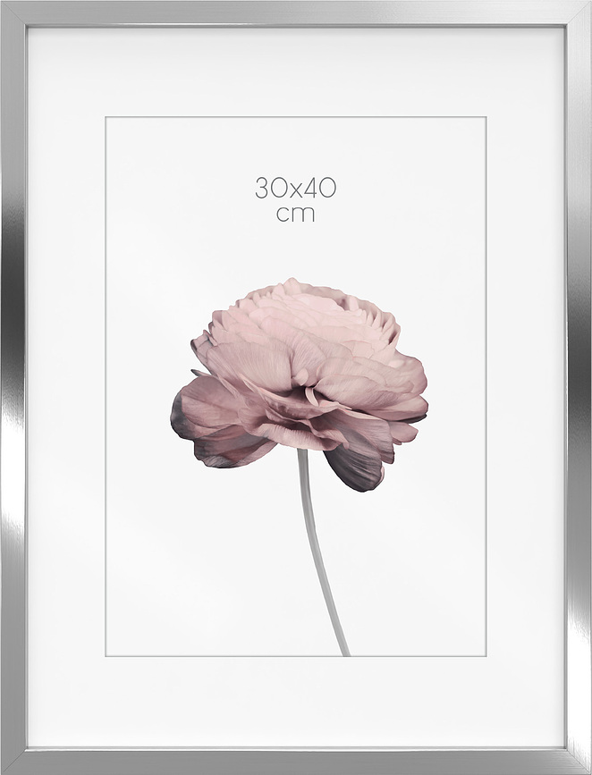 Prague Cadre Photo 30 x 40 cm, argenté