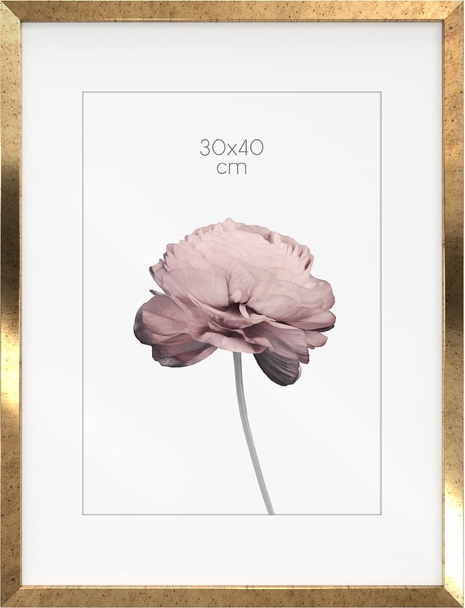 Prague Κορνίζα, 30 x 40 cm, χρυσή