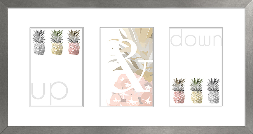 Sanremo Cadre Photo pour 3 photos, 23 x 46 cm