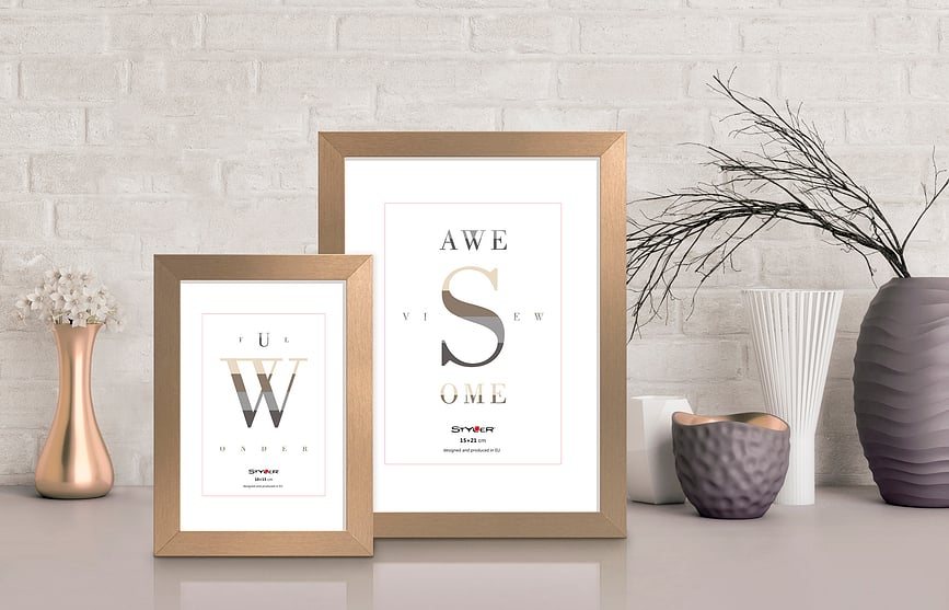 Sanremo Okvir za slike, 21 x 30 cm, temno srebrn