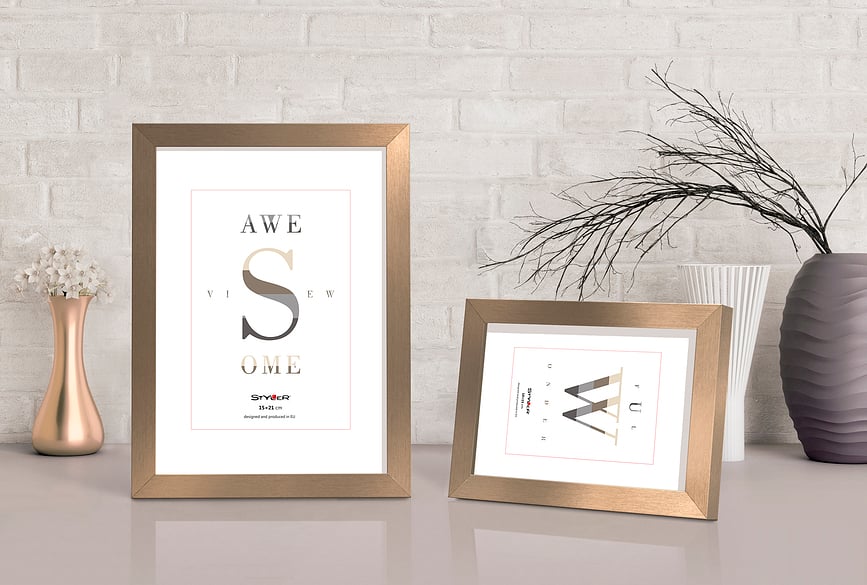 Sanremo Okvir za slike, 30 x 40 cm, zlat