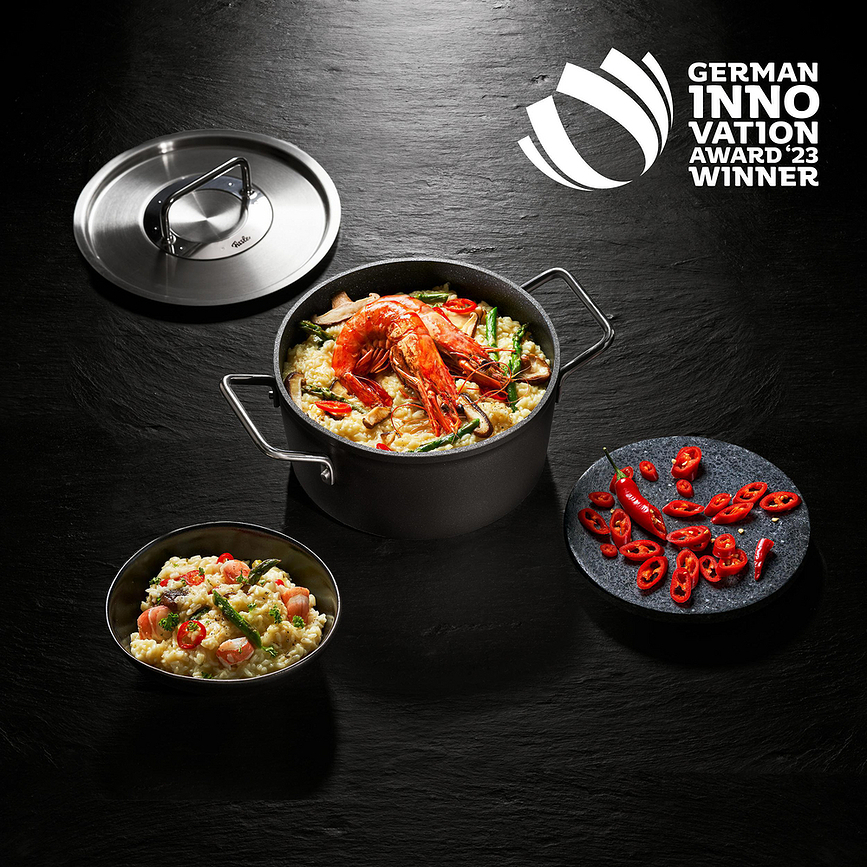 Adamant Poêle à Servir avec poignées, 32 cm