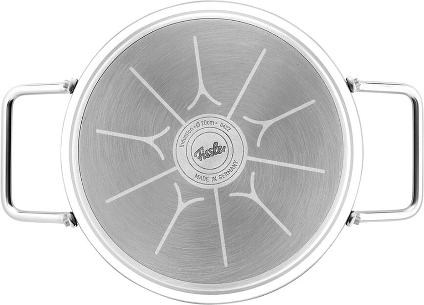 Adamant Set Posuđa 3-dijelni sa staklenim poklopcima