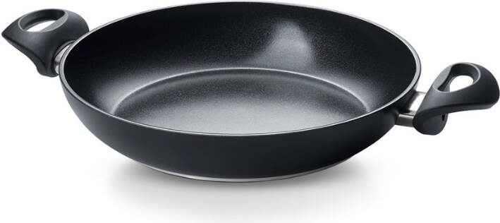 Fissler Essential Bratpfanne mit zwei Griffen 28 cm, schwarz
