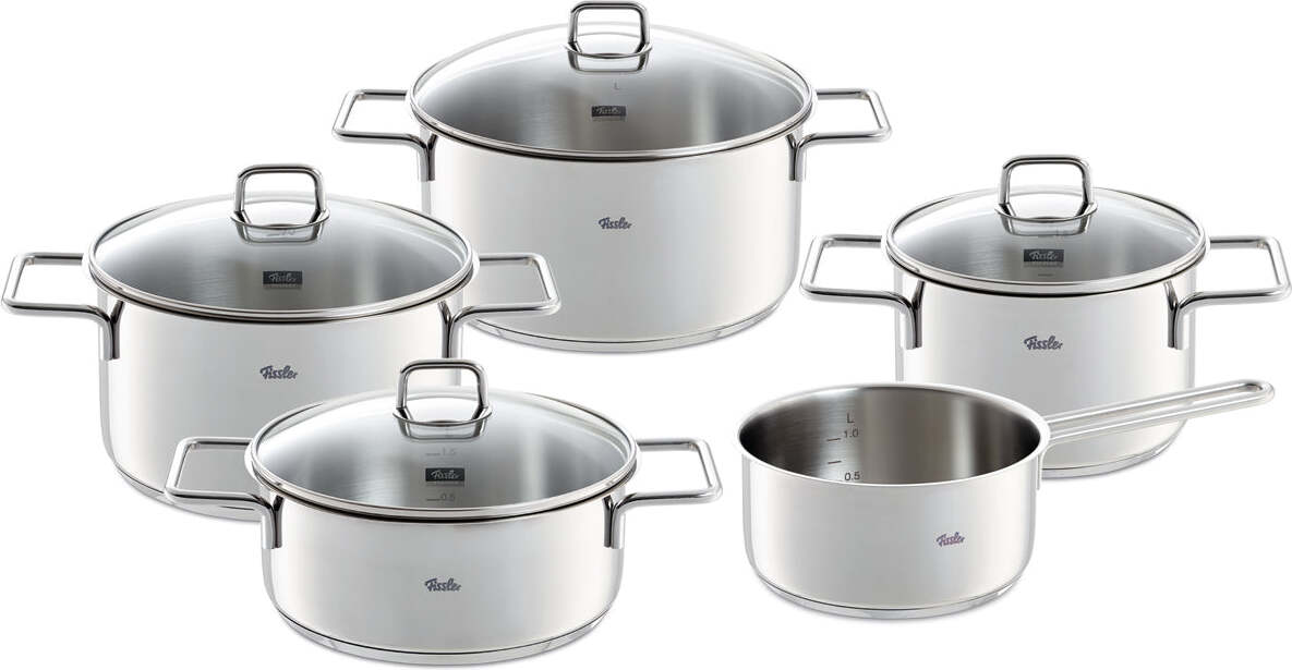 Katlu komplekts Fissler LumiTherm tērauda ar
