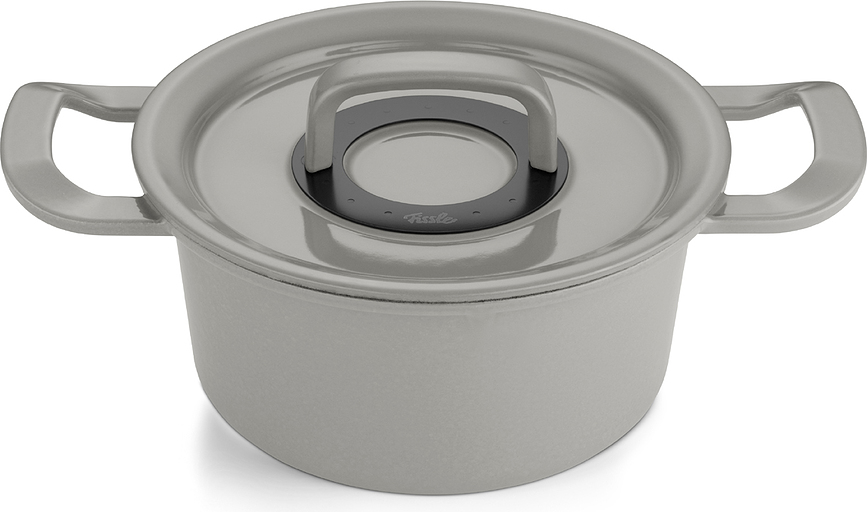 Olla de hierro fundido Original Profi Collection, 2,5 l, gris