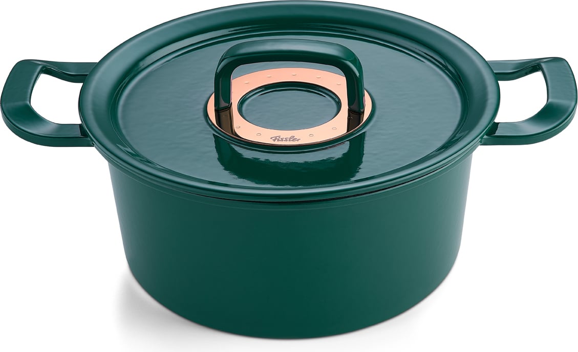 Original Profi Collection Cast Iron Topf 2,5 l, jadegrün