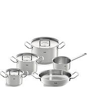Original Profi Collection Cooking pot set with a saucepan and a pan with handles 5 el.