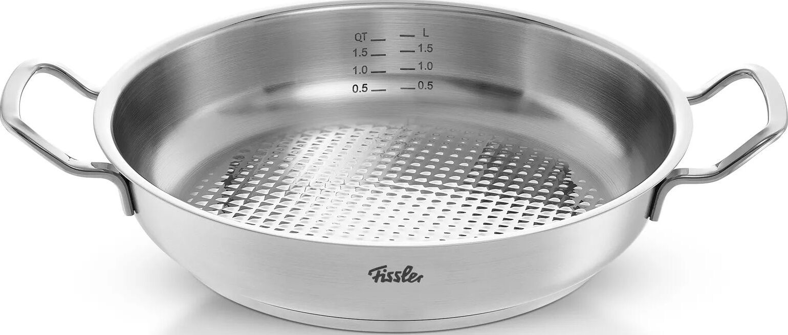 Original Profi Collection Pfanne 24 cm aus Stahl mit Haltegriffen