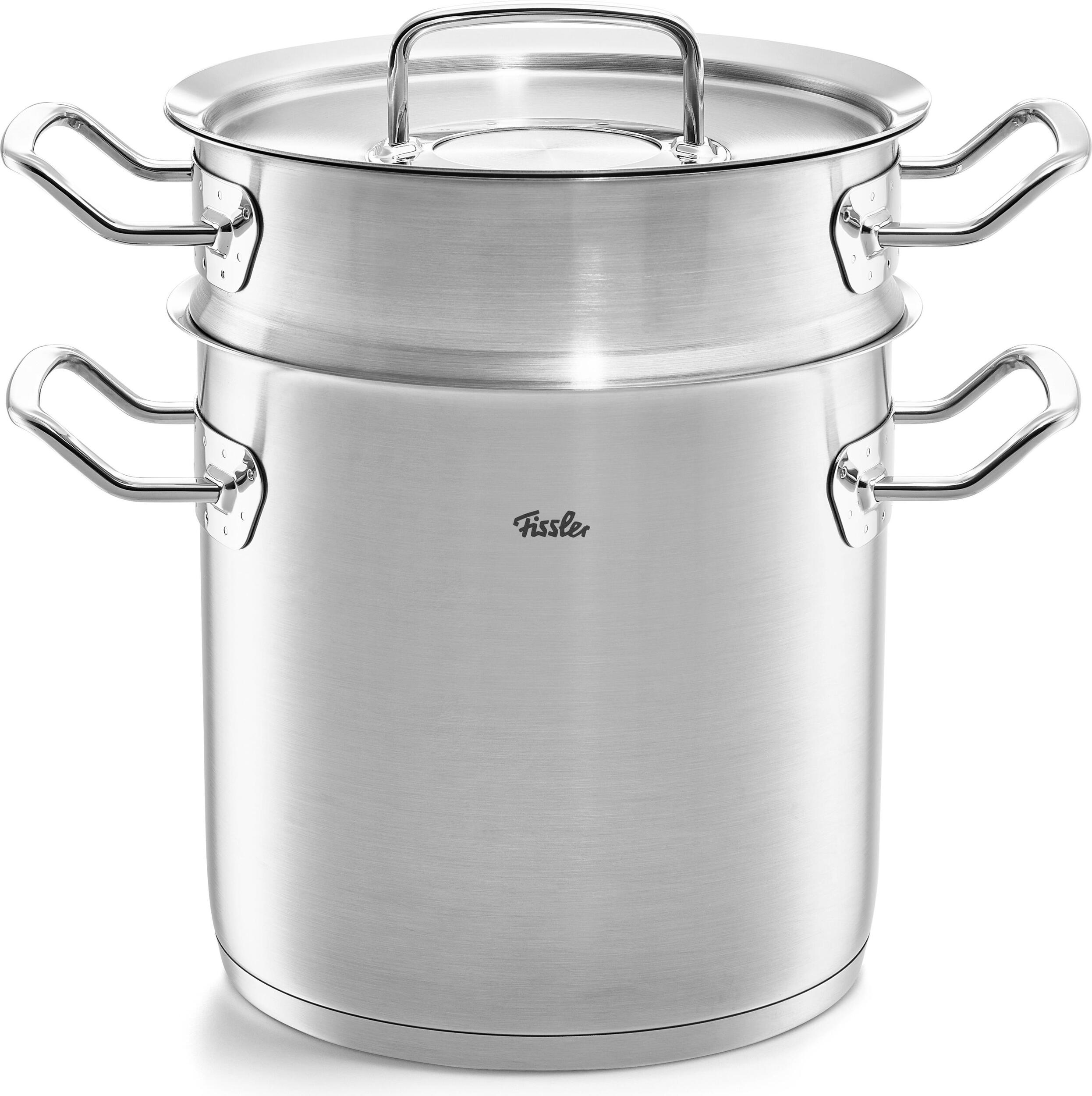Original Profi Collection Topf 6 l hoch mit Einsatz für Dampfgaren