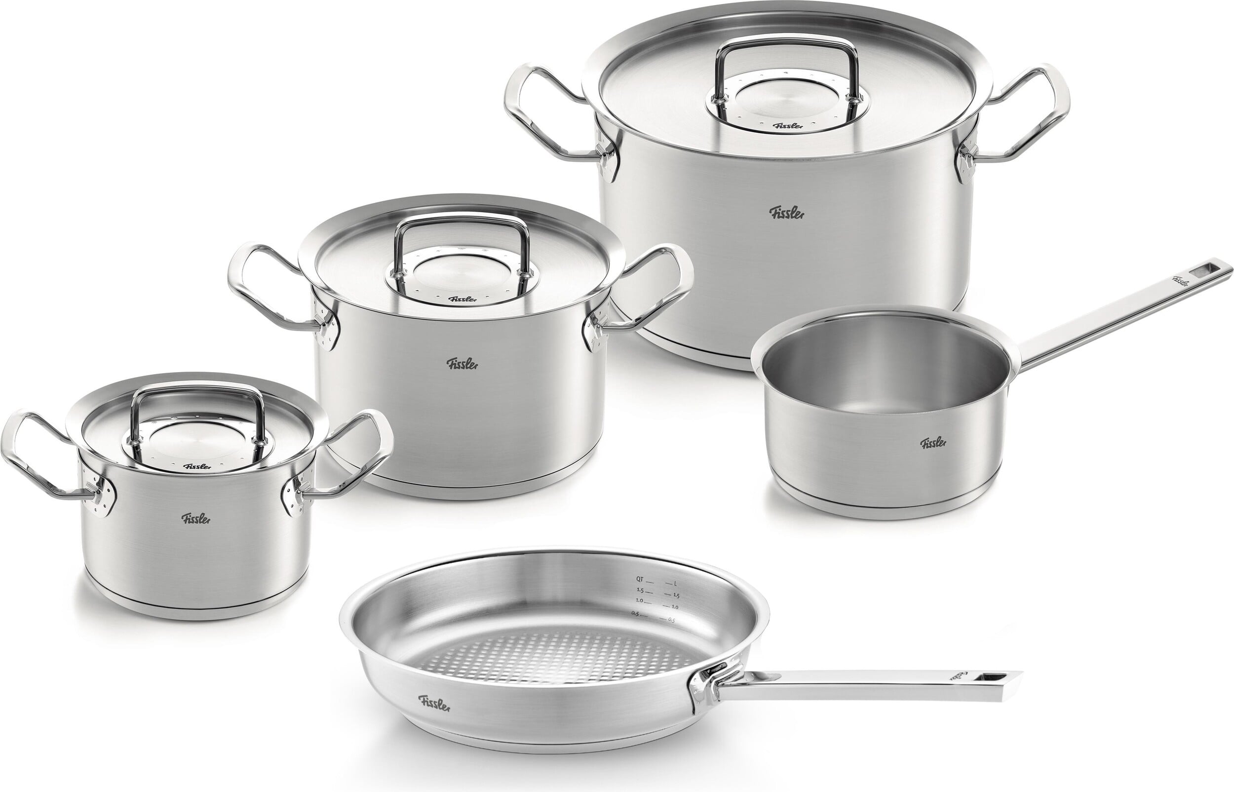 Original Profi Collection Topf-Set mit Pfanne 5 El.