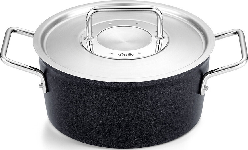Pan 12cm Adamant hoog 20 cm met metalen deksel