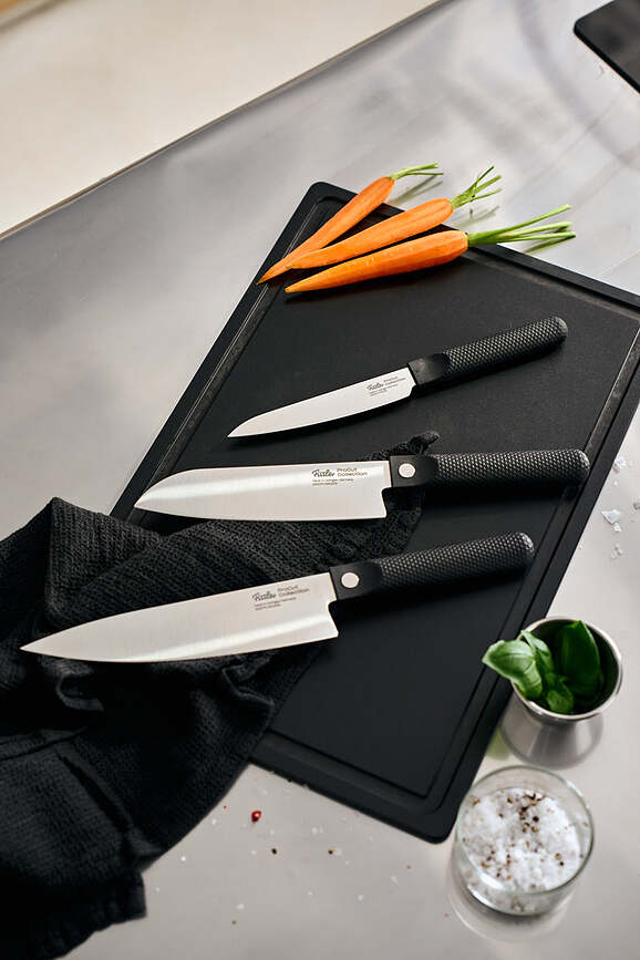 Set de couteaux de cuisine Santoku, universel et de chef ProCut Collection, 3 pièces