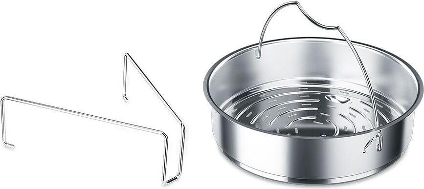 Vitavit Panier vapeur perforé avec trépied, pour autocuiseur, 26 cm