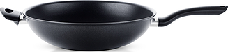 Wok Cenit melns 32 cm