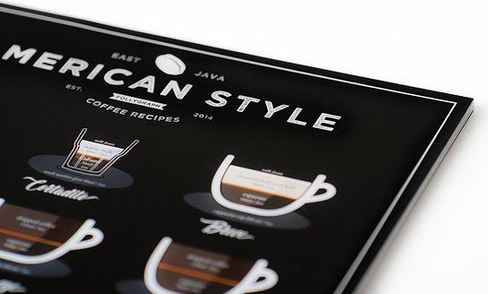 Plakat American, World, Italian Style Coffee 3 szt.