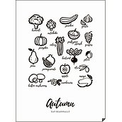 Plakat Autumn - Eat Seasonally 21 X 30 cm