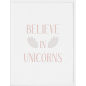 Plakat Believe in Unicorns
