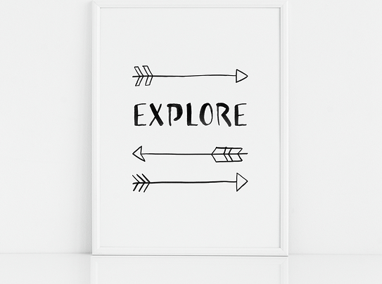 Plakat Explore