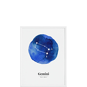 Plakat Gemini 30 x 40 cm