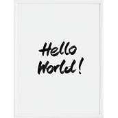 Plakat Hello World! 70 x 100 cm