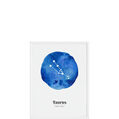 Plakat Taurus 21 x 30 cm
