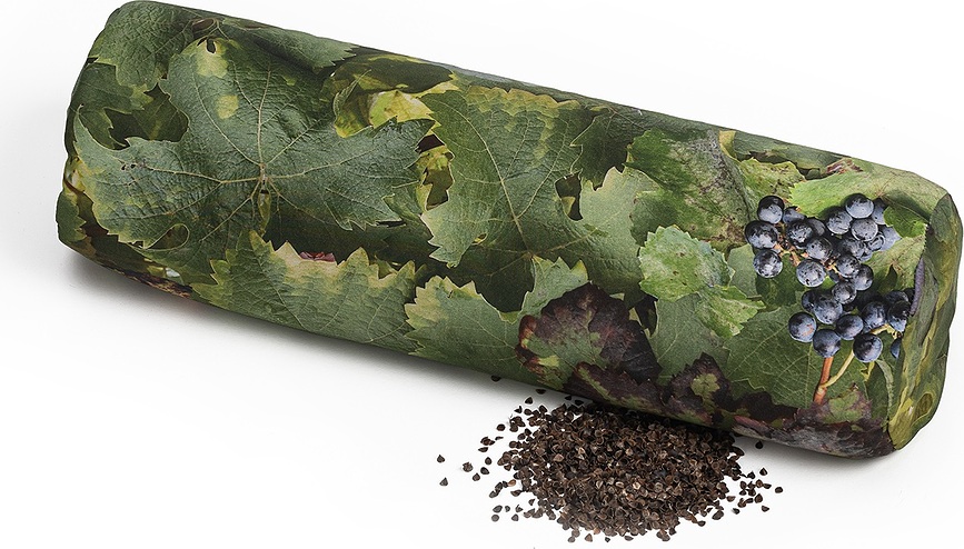 Almohada rellena de cáscara de trigo sarraceno Hayka, diseño Viñedo