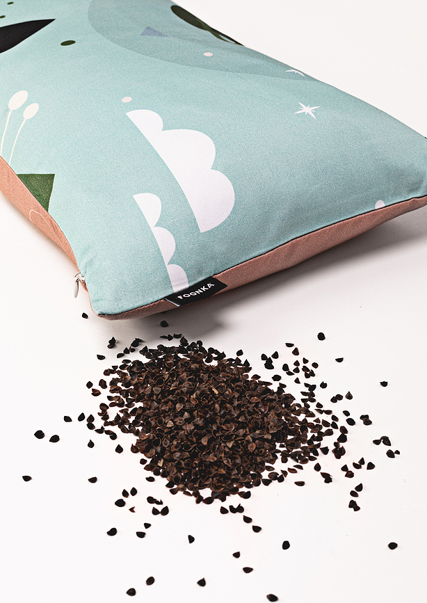 Am I Blazina s polnilom iz ajdovih luščin, 40 x 40 cm