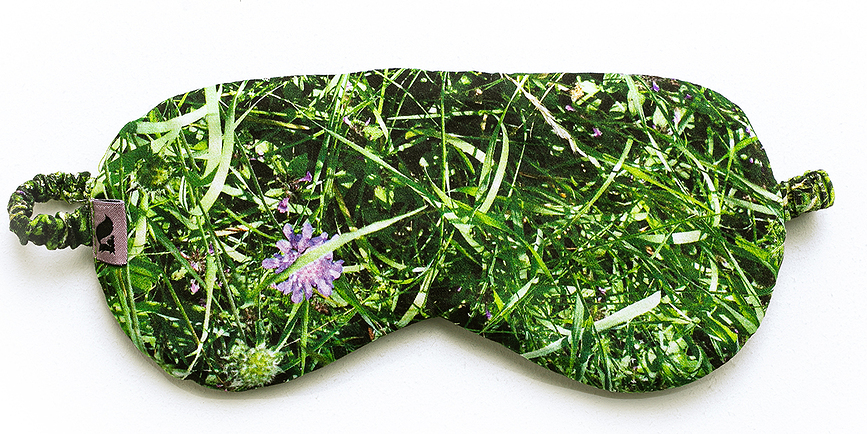 Antifaz para Dormir Foonka, estampado pradera alpina