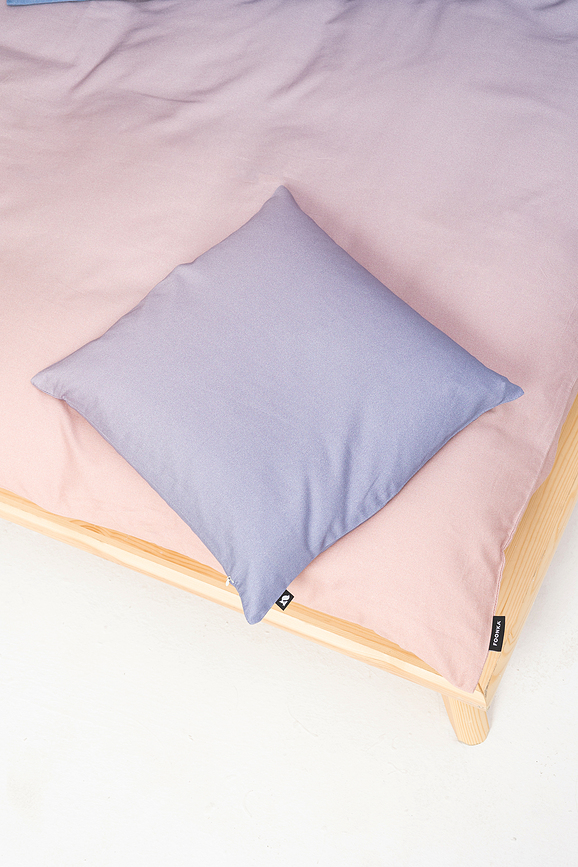 Rulo con relleno de cáscara de trigo sarraceno Summer, 50 x 15 cm, estampado puesta de sol