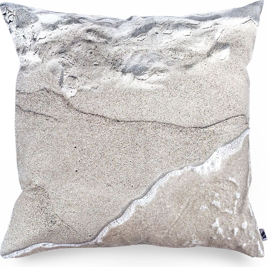 Foonka Coussin Décoratif, motif plage