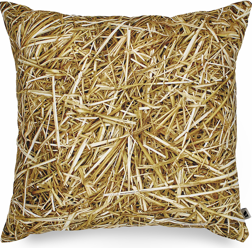 Funda de Almohada Hayka, efecto paja, 70 x 80 cm