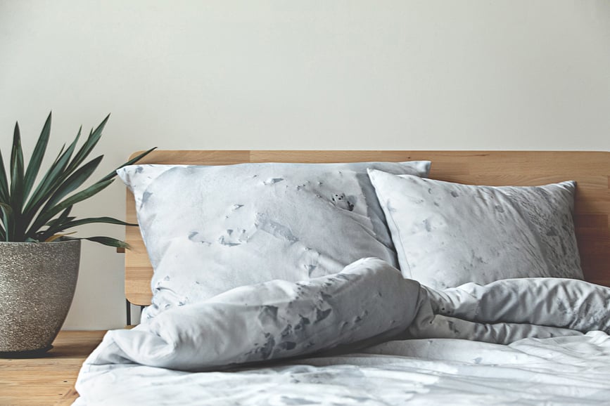 Funda Nórdica Hayka, diseño Nieve, 200 x 200 cm, doble