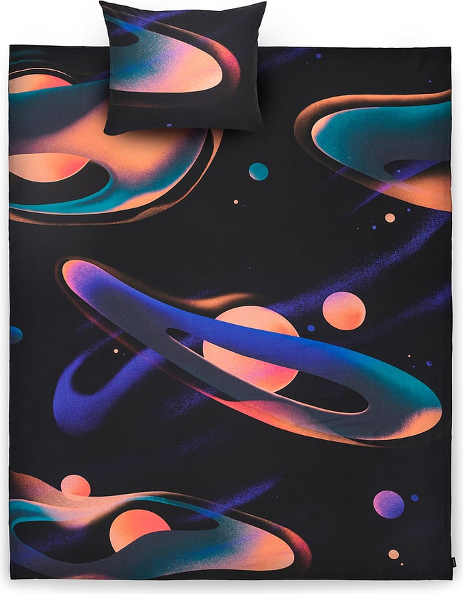 Funda Nórdica Soft Void, 150 x 200 cm, individual, con funda de almohada 70 x 80 cm