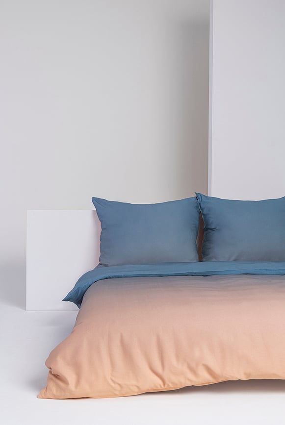 Funda Nórdica doble Summer, 200 x 200 cm, estampado Amanecer, incluye 2 fundas de almohada 50 x 60 cm