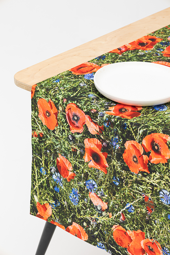 Hayka Chemin de Table, motif vignoble