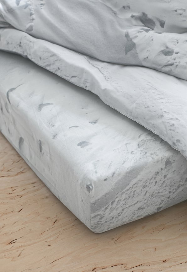 Hayka Drap-Housse 90 x 200 cm, neige