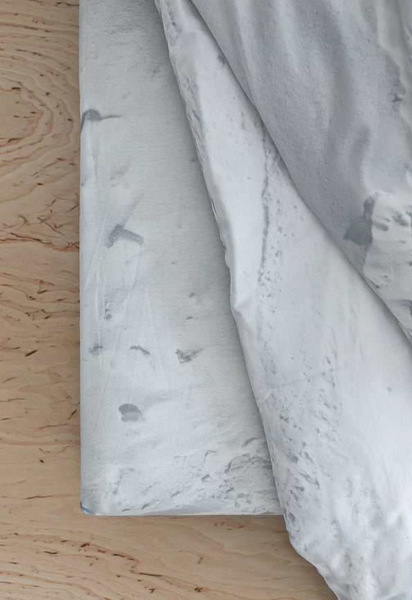 Hayka Drap-Housse 90 x 200 cm, neige