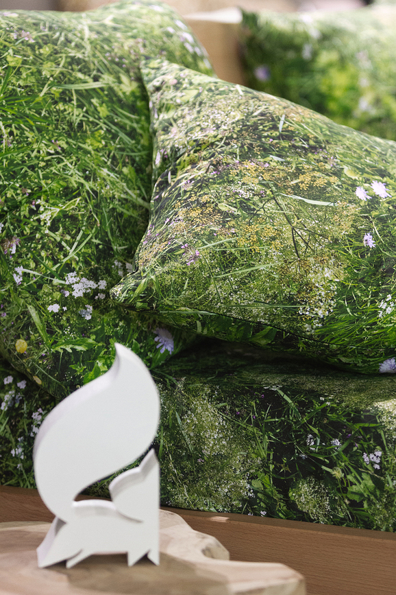 Hayka Μαξιλαροθήκη, 40 x 40 εκ., αλπικό λιβάδι