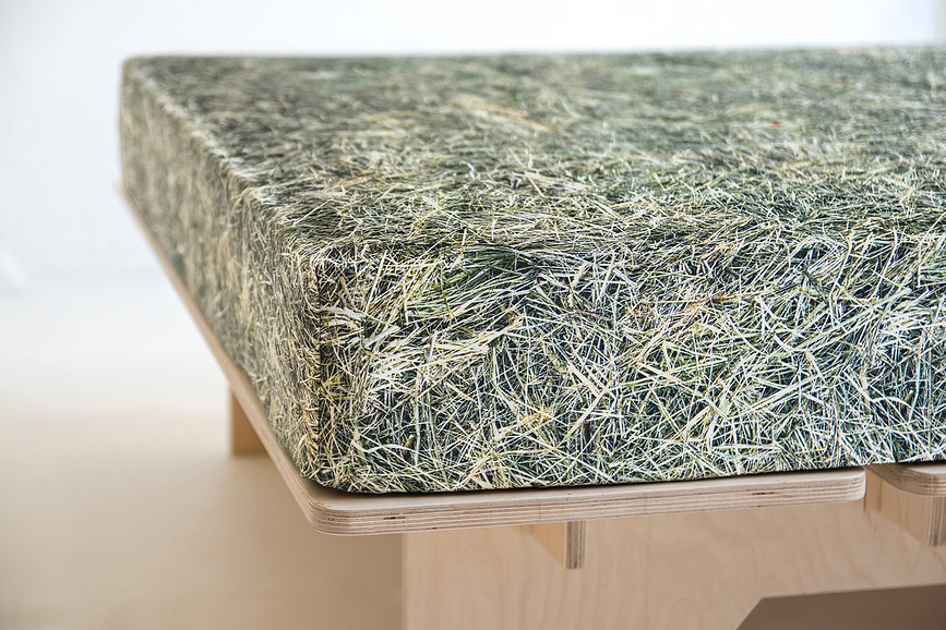 Hayka Rjuha z elastiko, 90 x 200 cm, vzorec seno