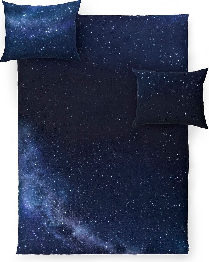 Hayka Parure de Lit Double, motif Nuit Polaire, 200 x 220 cm