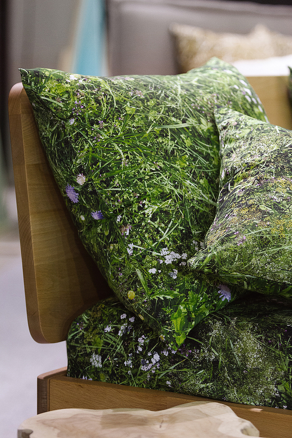 Hayka Parure de Lit Enfant, motif prairie alpine, 100 x 135 cm