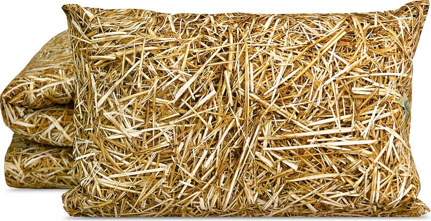 Hayka Housse de Couette simple, motif paille, 140 x 200 cm