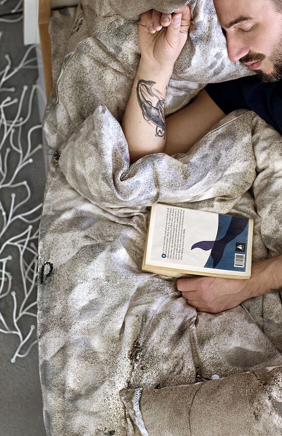 Hayka Housse de Couette Plage, 150 x 200 cm, pour lit simple