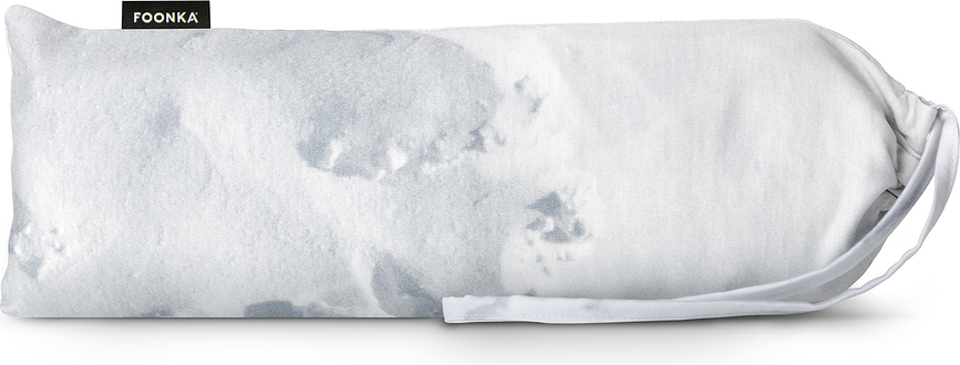 Hayka Plahta s gumicom 90 x 200 cm snijeg