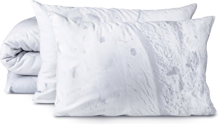 Hayka Posteljina uzorak snijeg 200 x 200 cm