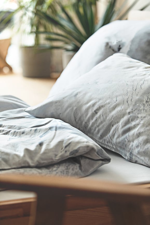 Hayka Posteljina jednostruka 135 x 200 cm uzorak snijeg