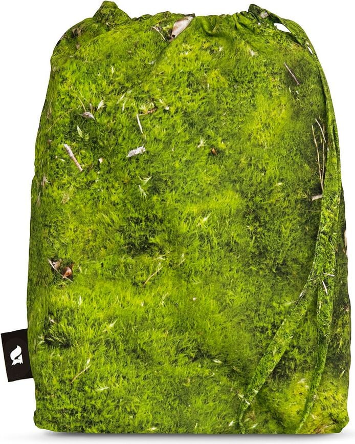 Funda Nórdica Hayka, estampado musgo, 135 x 200 cm, individual