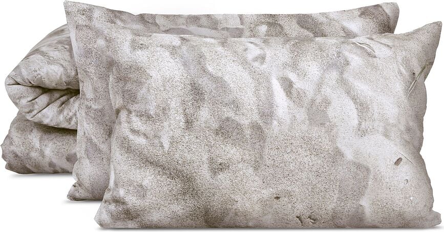 Funda Nórdica con estampado de playa Hayka, 160 x 200 cm, para cama doble