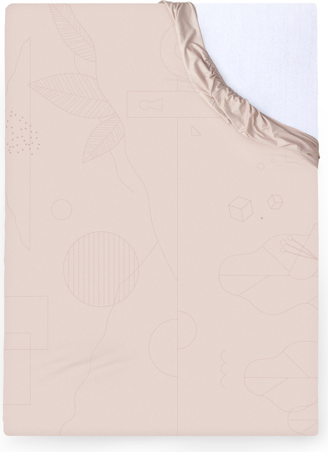 Prześcieradło z gumką Am I 200 x 200 cm